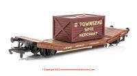 R60033 Hornby Lowmac - B904567 - BR Bauxite - D Townsend -  Era 4